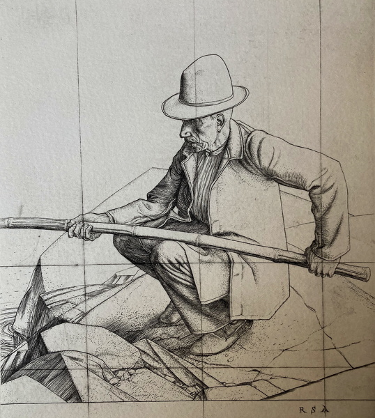 Artist Robert Austin (1895-1973): The Fisherman (1927)