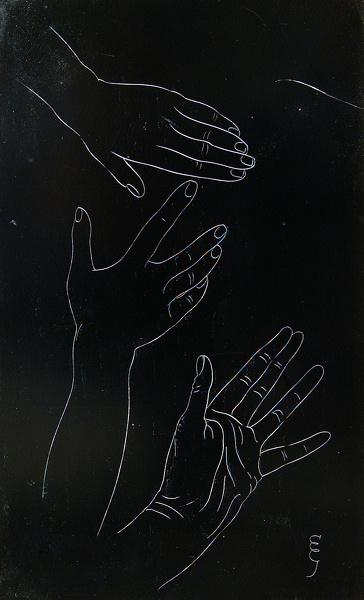 Artist Eric Gill: Hands