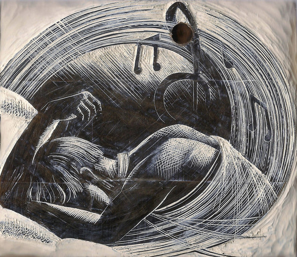 Artist Clare Leighton: Charm Me Asleep (BPL 758), Music & Dreams, 1962