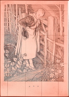 Artist Robert Austin: A Girl at a Gate (1938)
