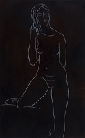 Artist Eric Gill: Female Nude, standing - Twenty-five Nudes (P950), c 1938